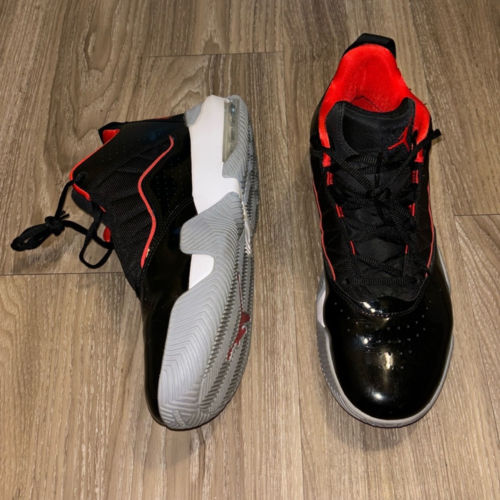 Jordan Stay Loyal Patent Bred shoe